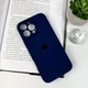 Чохол для смартфона Silicone Full Case AA Camera Protect for Apple iPhone 16 Pro Max 39,Navy Blue (FullAAi16PM-39) - зображення 7