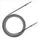Аудіокабель Baseus Yiven Audio Cable M30 1M Silver+Black (CAM30-BS1) - изображение 1