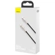 Кабель Baseus Cafule Series Metal Data Cable Type-C to iP PD 20W 2m Black (CATLJK-B01) - изображение 2