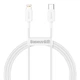 Кабель Baseus Superior Series Type-C to IP PD 20W 1m White (CATLYS-A02) - изображение 1