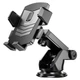 Автотримач для телефону HOCO CA83 David one-button center console car holder Black (6931474748423) - зображення 1