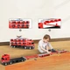 Ігровий набір-вантажівка SHT D663-T202 Catapult Truck + 8 small car Colorful - зображення 3