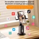 Смарт-штатив для телефона с датчиком движения поворотный 360 подставка на стол с пультом Bluetooth удалёным доступом и подсветкой XO - изображение 11