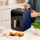 Panasonic Мультипечь 1450Вт, чаша-6л, сенсорне управл., 11 авто. программ, пластик, чорно-синий - изображение 16