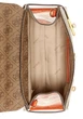 Сумка GUESS ZADIE Logo Top Handle 620-1 Лате-оранжевий - изображение 5