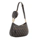 Сумка GUESS ALEXIE Shoulder 6180 Коричневий (2000029756177) - изображение 4