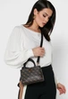 Сумка GUESS CORDELIA Logo Mini 7777 Коричневий (2000029745270) - изображение 2