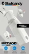 Наушники Skullcandy Method 360 ANC True wireless Bone (S2MTW-T001) - изображение 4
