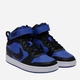 Подростковые высокие кеды для мальчика Nike Court Borough Mid 2 (Gs) CD7782-404 38 (5.5Y) Game Royal/Black/White (197594237018) - изображение 2