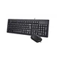 Комплект клавіатура + миша A4Tech KR-8372S Black - зображення 3