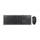 Комплект клавиатура + мышь A4Tech KR-8372 Black - изображение 1