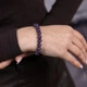 Женский браслет на руку из натурального аметиста "Violet" - 16 см - изображение 2