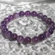Жіночий Браслет Violet з натурального каменю Аметист - 18 см - зображення 8