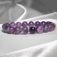 Женский браслет на руку из натурального аметиста "Violet" - 16 см - изображение 10