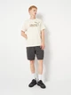 Футболка хлопковая длинная мужская Puma Essentials Graphics 68936887 XL Alpine Snow с принтом (4069156540293) - изображение 3