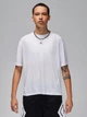 Спортивная футболка для фитнеса женская Nike W J Spt Diamond Ss Top FN5116-100 M Белая (0196975511372) - изображение 1