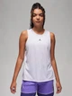 Спортивная майка для фитнеса женская Nike W J Spt Diamond Tank FB4629-100 L Белая (0196972506746) - изображение 1