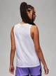 Спортивная майка для фитнеса женская Nike W J Spt Diamond Tank FB4629-100 L Белая (0196972506746) - изображение 2