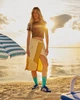 Набор женских носков высоких хлопковых Nike U Nk Everyday Plus Cush Crew SX6888-967 38-42 3 пары Разноцветный (197594564428) - изображение 12