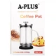 Френч-Пресс A-PLUS 0.6 л (1031) Красный - изображение 3