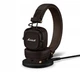 Беспроводные накладные наушники Marshall Major V Bluetooth бежево-коричневые - изображение 4