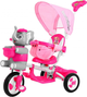 Триколісний велосипед для дітей SporTrike Слоненя Рожевий (5903864909593) - зображення 1