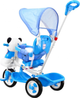 Rowerek trójkołowy dla dzieci SporTrike Panda Niebieski (5903864909623) - obraz 2