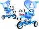 Rowerek trójkołowy dla dzieci SporTrike Panda Niebieski (5903864909623) - obraz 4