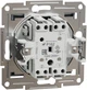 Перемикач 1-клавішний Schneider Electric Asfora самозажимний сталь EPH0400162 - изображение 2