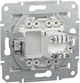 Розетка RJ45 Тип UTP категорія 6 Schneider Electric Asfora Білий без рамки EPH4770121 - изображение 2