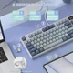 Беспроводная механическая клавиатура Attack Shark K86 с TFT-дисплеем и RGB-подсветкой - изображение 9