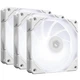 Вентилятор ID-Cooling TF-12025-Pro SW Trio White - зображення 1