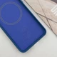 Чохол панель силіконовий Premium Silicone Cover with MagFit MagSafe для Google Pixel 9 / 9 Pro Синій / Navy blue - зображення 2