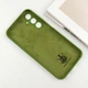 Чохол Silicone Cover Lakshmi Full Camera (AA) для Samsung Galaxy A36 5G Зелений / Dark green - зображення 4
