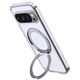Чехол панель из поликарбоната Aura Fold with MagSafe MagFit откидное кольцо подставка для Google Pixel 9 Pro XL / 10 Pro XL Transparent - изображение 3