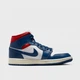 Кроссовки Air Jordan 1 Mid Blue/White BQ6472-146 38 - изображение 3