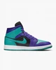 Кросівки Air Jordan W 1 Mid Violet/Turquoise BQ6472-502 36.5 - зображення 4