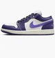 Кроссовки Air Jordan 1 Low WomenS Shoes White/Violet DC0774-502 38.5 - изображение 1
