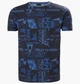 Футболка Helly Hansen Newport T-Shirt Black/Blue 34303-585 M - изображение 1