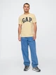 Футболка Gap Everyday Soft Logo T-Shirt Beige 855769181 L - изображение 3