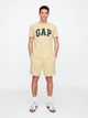 Футболка Gap Everyday Soft Logo T-Shirt Beige 855769181 L - изображение 4