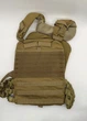 Плитоноска жилет тактический MOLLE быстрый сброс 5.11 песочная койот - изображение 4