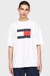Футболка Tommy Jeans Skate Flag Tee White DM0DM19555 L - изображение 2