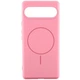 Чохол панель силіконовий Premium Silicone Cover with MagFit MagSafe для Google Pixel 9 / 9 Pro Рожевий / Light pink - зображення 1