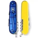 Складной нож Victorinox Huntsman для активного отдыха и путешествий с 15 функциями сине-желтый - изображение 3