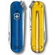 Складаний ніж Victorinox Classic SD для активного відпочинку компактний багатофункціональний синьо-жовтий - зображення 5