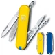 Складаний ніж Victorinox Classic SD багатофункціональний для повсякденного використання жовто-синій - зображення 2