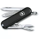 Складаний ніж Victorinox Classic SD 58 мм чорний для повсякденного використання 7 функцій компактний - зображення 1