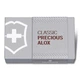 Складной нож Victorinox Classic SD Alox для повседневного использования коричневый рифленый 5 функций - изображение 4