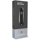 Складной нож Victorinox Classic SD Colors черный для повседневного использования 7 функций компактный - изображение 4